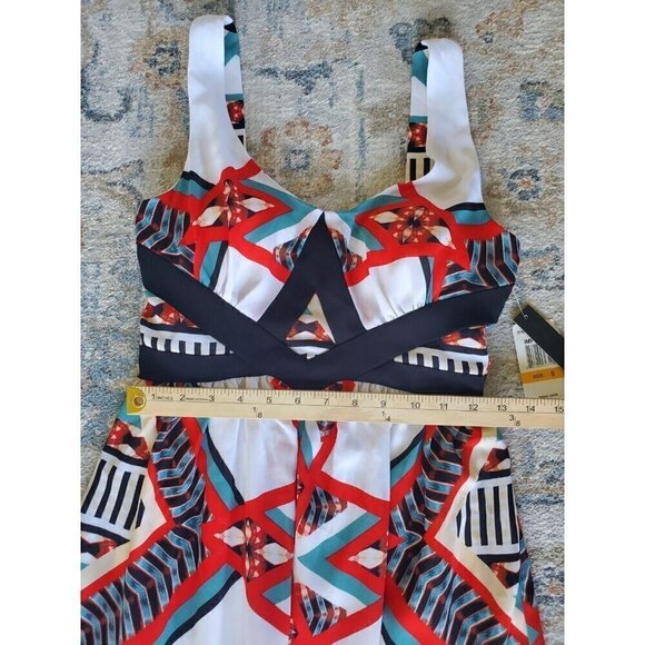 Xoxo Dress‎ Women's Juniors Size Small Tribal Print Maxi Lined Padded Bra NWT - Picture 14 of 14